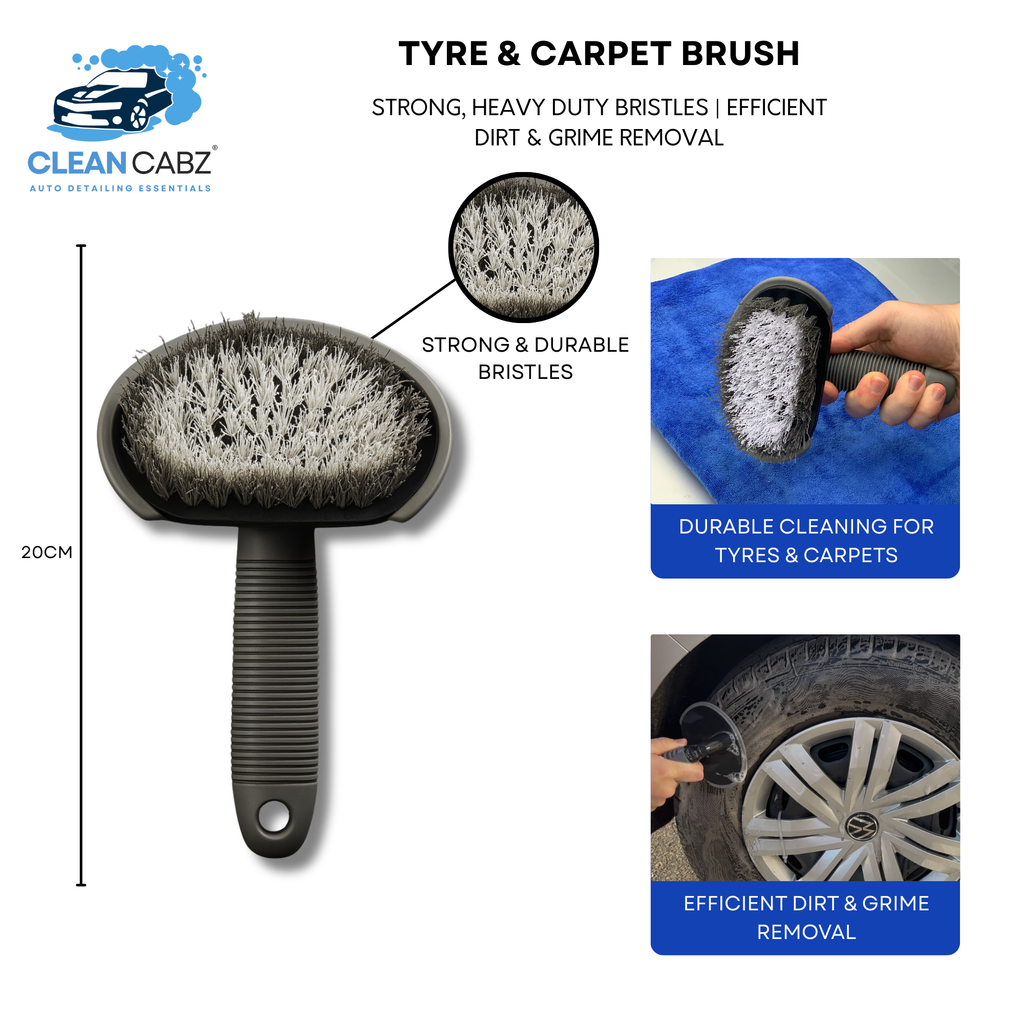 CleanCabz® Premium 9 Piece Car Cleaning Kit - *FREE Storage Bag*