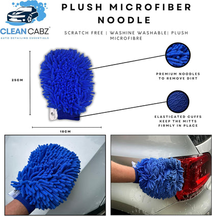 CleanCabz® Premium Car Washing Kit With Bag - 9-Piece Car Cleaning Kit