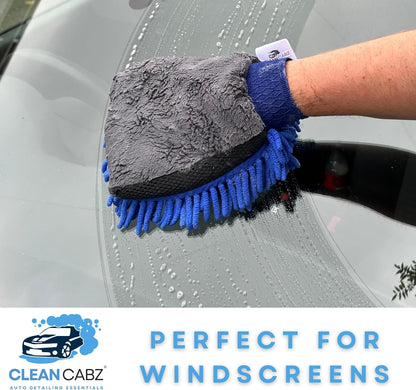 CleanCabz® Premium 2x Professional Car Wash Mitts