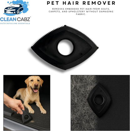 Clean Cabz® Premium Interior Cleaning Kit – 8 Piece Car Interior & Exterior Cleaning Set with Pet Hair Remover Tool - Car Cleaning Gel