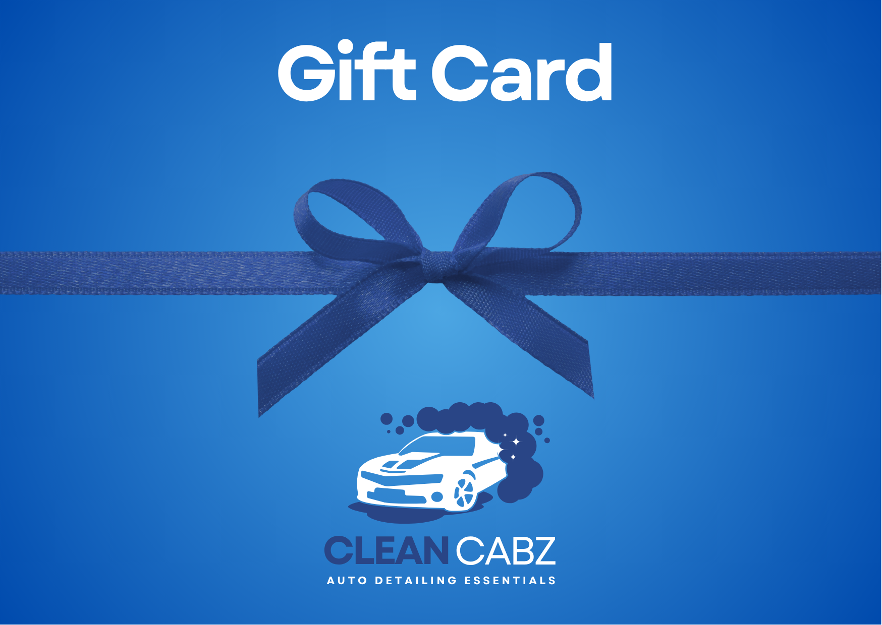 CleanCabz® Gift Card