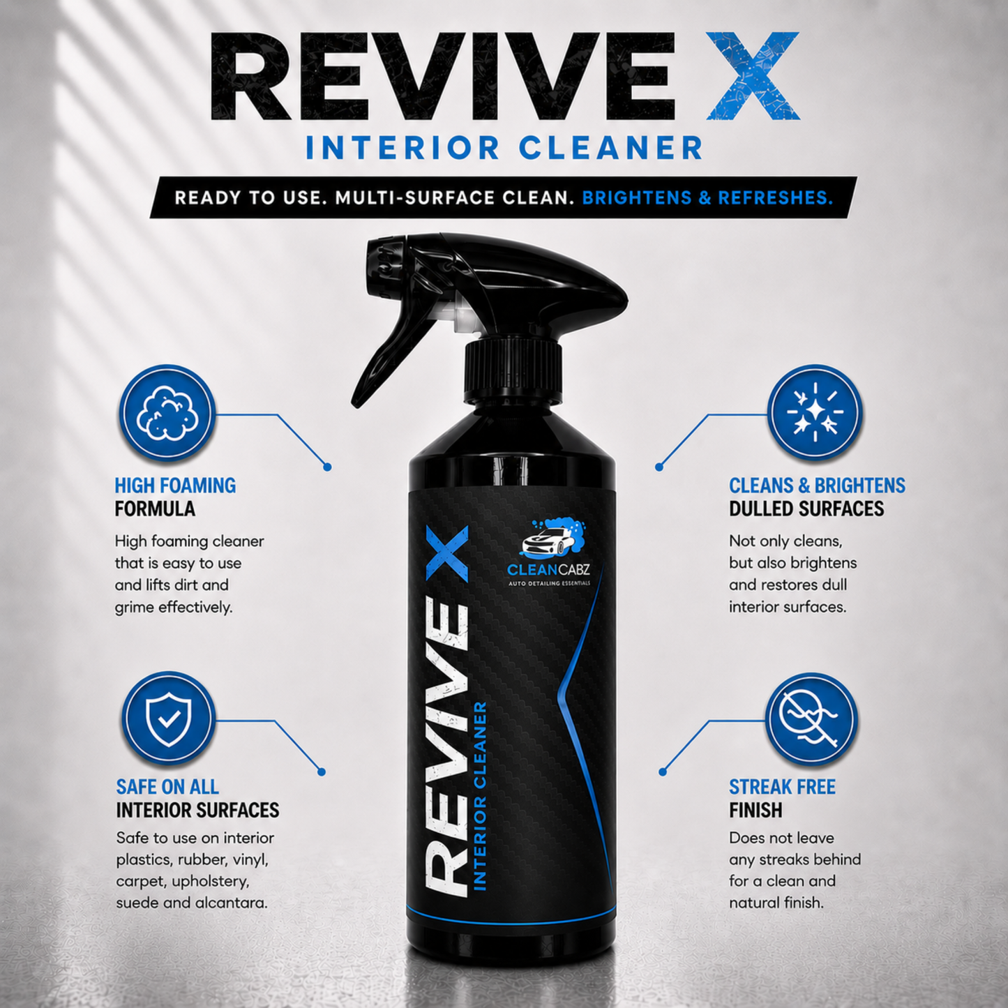 CleanCabz® Revive X Interior Cleaner