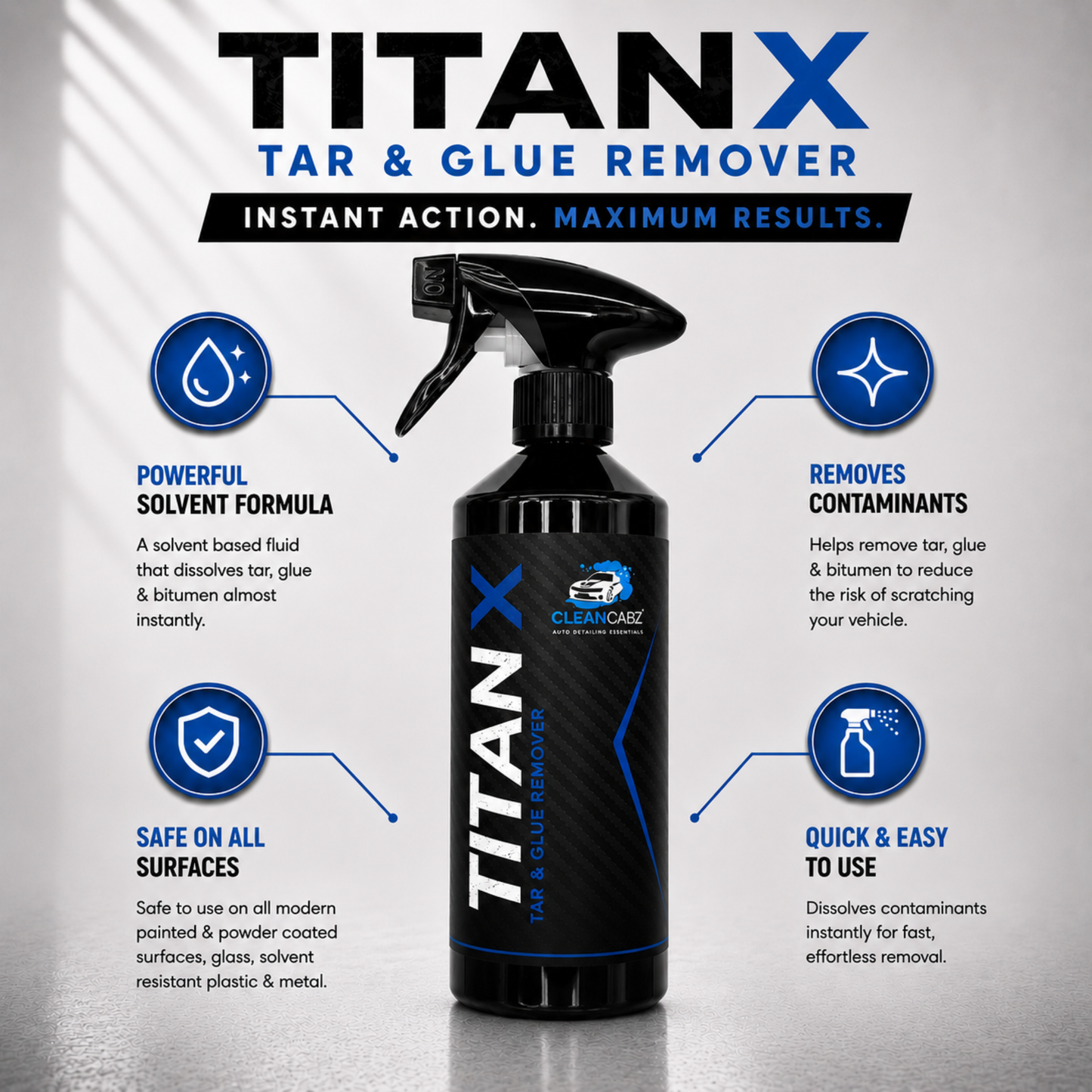 CleanCabz® Titan X Tar & Glue Remover