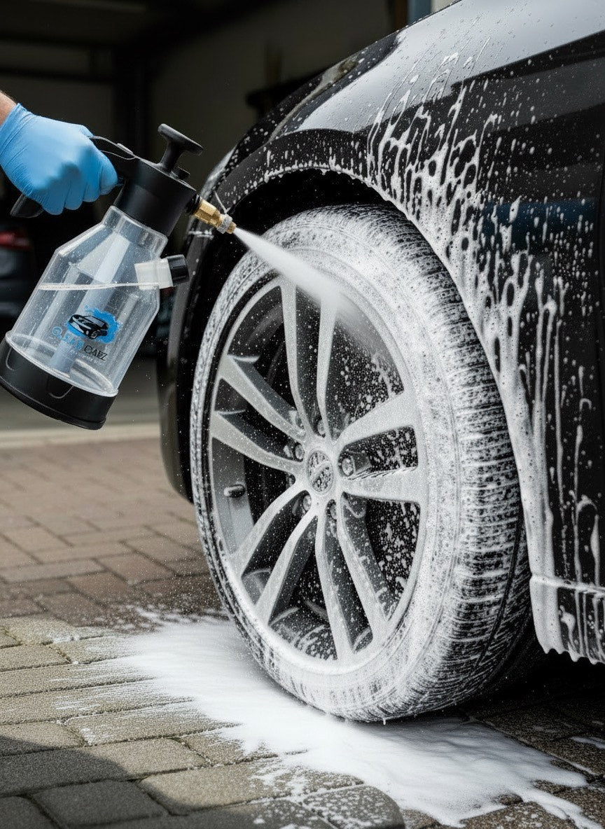 Premium Snow Foam Gun Spray Kit | Includes Pre-Wash & Snow Foam Soap + FREE Wash Mitt!