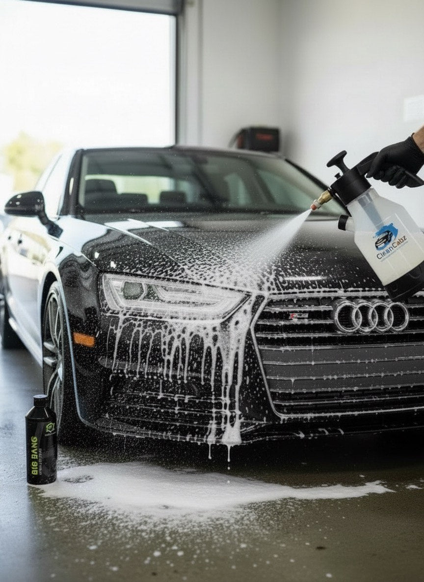 Premium Snow Foam Gun Spray Kit | Includes Pre-Wash & Snow Foam Soap + FREE Wash Mitt!